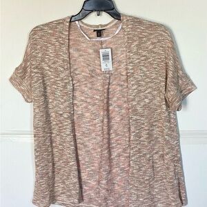 TORRID SS woman’s open cardigan. NWT